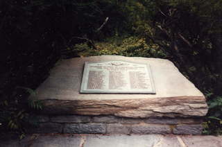 CHS XC 1988 -- war memorial rock