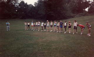 CHS XC 1988 -- starting line
