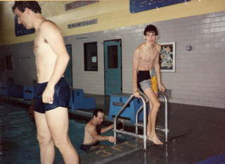 CHS XC 1988 -- Andy Strosser poolside