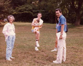 CHS XC 1989 -- after the race, John Dahms, Tom Sexton