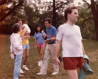 CHS XC 1989 -- after the race, Bruce Kantor