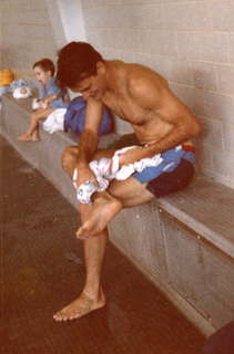 CHS XC 1989 -- Andy Strosser, pool