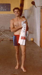 CHS XC 1989 -- Andy Strosser, pool