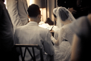 Philip E. Rosenberg slides -- Gloria and Philip Rosenberg wedding