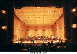Andy Perch at the Academy of Music in Philadelphia