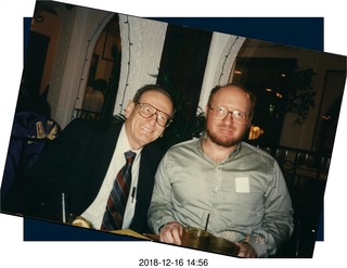 AMPS Dick Frenkiel dinner - Tom Walker + Sam Halpern