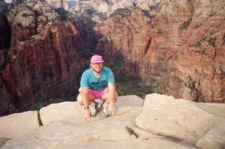 Zion Adam at overlook
