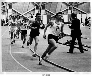 1975 February 2, Sunday, Princeton Track - Paul Fisher