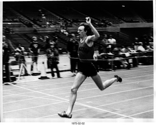 1975 February 2, Sunday, Princeton Track - Paul Fisher