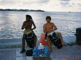 Philip E. Rosenberg slides - Long Beach Island - Loveladies Harbor - lagoon sunset