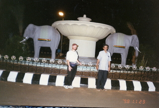 Satish Satish wedding Geeta wedding in Madras, India - roadside design