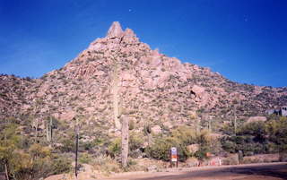 Pinnacle Peak in the morning sun