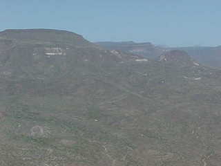 Mountains on the way to San Diego 1