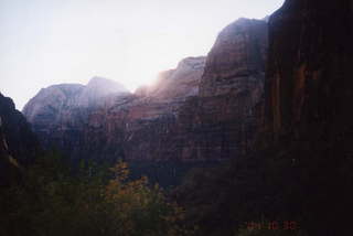 Zion National Park sunset 1
