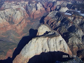 aerial -- Zion National Park