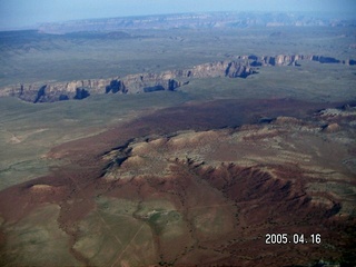 Painted Desert -- aerial
