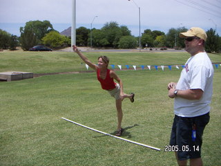 Debbie Standel throwing again