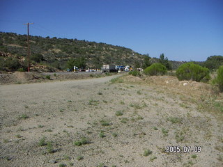 Bagdad, Arizona, run -- mine entrance