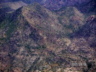 Bagdad, Arizona, run -- aerial
