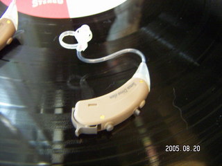 record with hearing aid