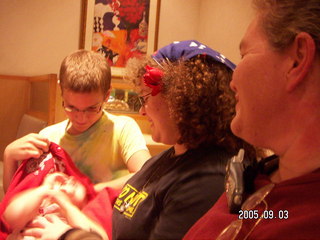 George, Antonia, and Helen Bird