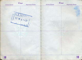 22 5ks. oldpassport 18-19 visas