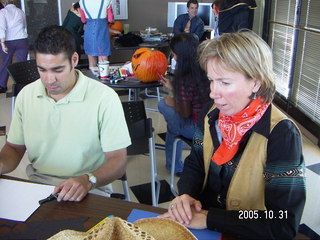 HappyHalloween at Khimetrics -- Austin, Jason