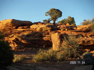 Canyonlands National Park -- scenery at sunset