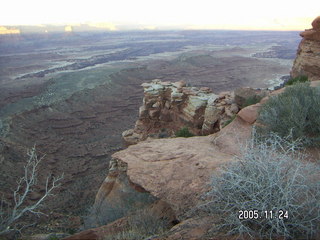 Canyonlands National Park -- Green River view at sunset