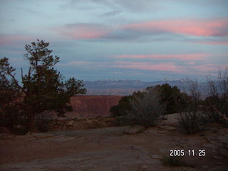 Dead Horse Point sunset clouds