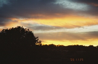 Dead Horse Point -- sunset
