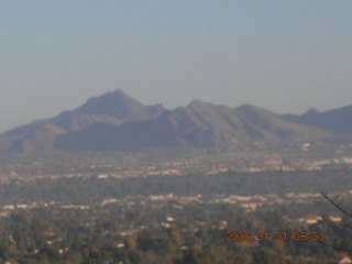 McDowell Mountains seen from Paradise Valley