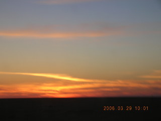 Canyonlands National Park -- scenery at sunset