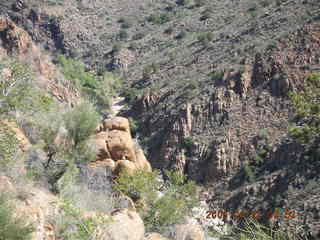 Bagdad -- Coors Lake trail -- Adam running