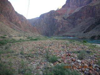view from Bright Angel trail -- Silver Bridge