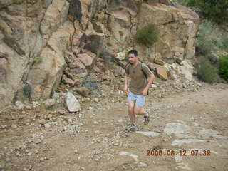 Bagdad -- Greg running