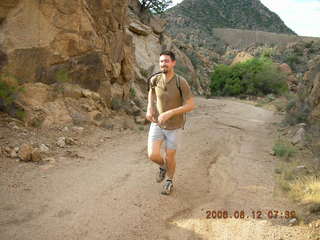 Bagdad -- Greg running