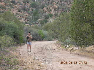 Bagdad -- Greg running