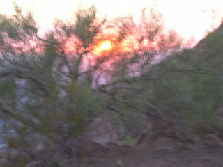 Camelback hike -- sunset