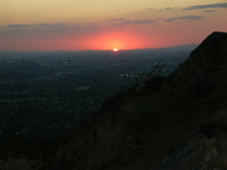 Camelback hike -- sunset