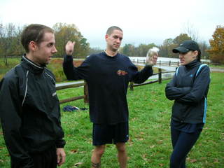 Shore AC XC -- Thompson Park -- Pete and Adam