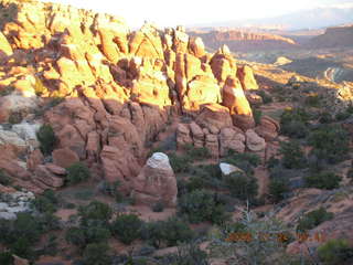 Arches National Park -- sunset at Fiery Furnace
