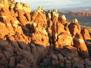 Arches National Park -- sunset at Fiery Furnace