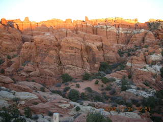 Arches National Park -- sunset at Fiery Furnace