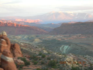 Arches National Park -- sunset at Fiery Furnace