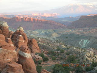 Arches National Park -- sunset at Fiery Furnace
