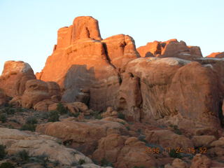 Arches National Park -- sunset at Fiery Furnace