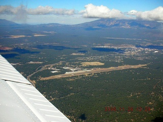 aerial --  around Flagstaff