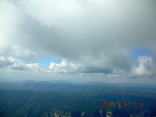 aerial -- clouds near Flagstaff