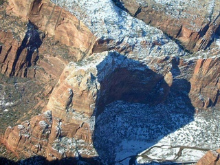 aerial -- Zion National Park -- Angel's Landing